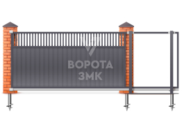 Откатные ворота Came 2250×2800 ЗМК-7045