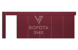 Ворота противопожарные откатные 2500×4500 ЗМК-9603