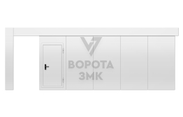 Пожарные ворота сдвижные 4500×2500 ЗМК-4697