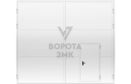 Ворота промышленные 4500×2000 ЗМК-5013
