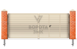 Ворота гаражные 2250×2750 ЗМК-4690