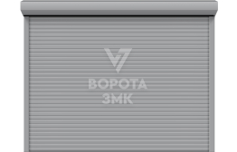 Алютех секционные ворота с автоматикой 2700×2000 ЗМК-2105