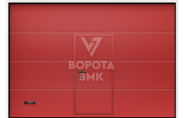Ворота секционные промышленные 2500×3000 ЗМК-4012