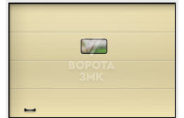 Ворота гаражные 2750×2125 ЗМК-3074