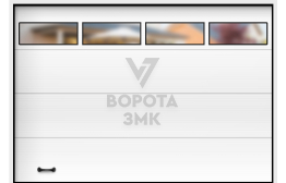 Секционные ворота 5 м ЗМК-3690