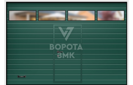 Ворота секционные 2750×2125 для гаража ЗМК-9667
